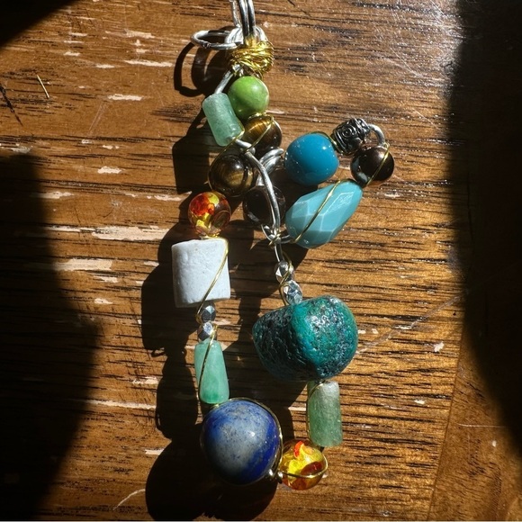 Colorful Beaded Women's Necklace Pendant 1600 Y - Picture 9 of 10